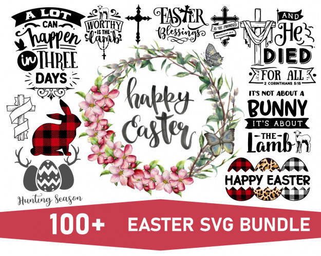 Christian Easte SVG Bundle 100+