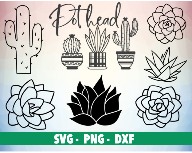 Succulent SVG Bundle 100+
