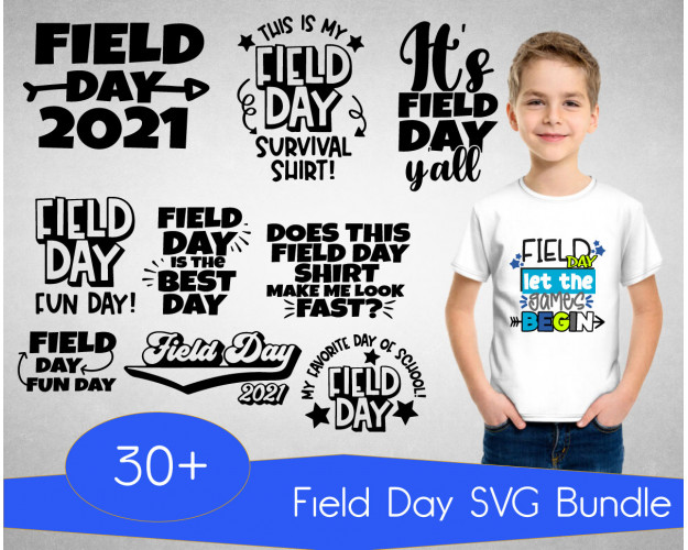 Field Day SVG Bundle 30+