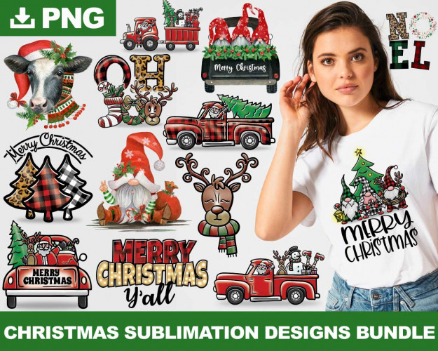 Christmas Sublimation Bundle 32+