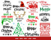 Harry Potter Christmas SVG Bundle, Wizard, Harry Potter, Magic Tools Svg, Gryffindor